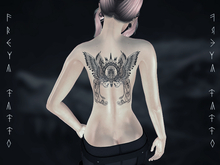 Freya Tattoo BOM - Wings Back