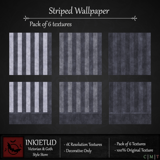 [INKIETUD] Striped Wallpaper (Boxed)