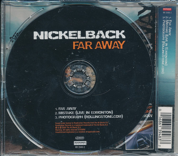 Second Life Marketplace Nickelback Far Away By Alone