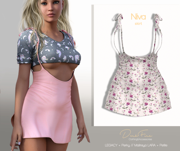 DarkFire Niva Skirt-pattern07