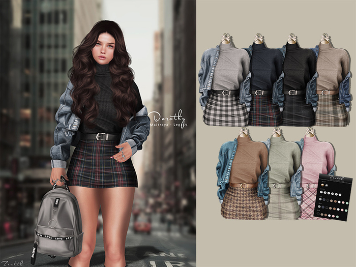 =Zenith=Dorothy Jacket & Skirt (ALL) Maitreya/Legacy