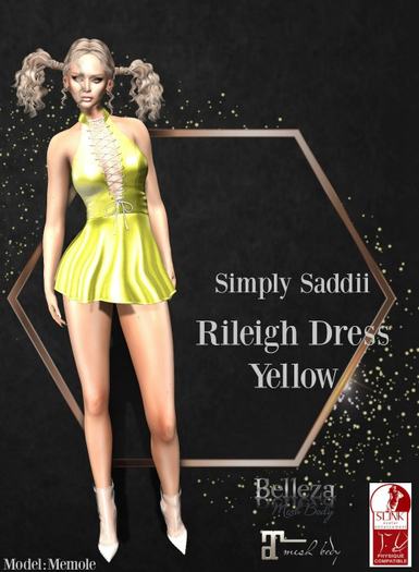 Simply Saddii-Rileigh Dress YELLOW