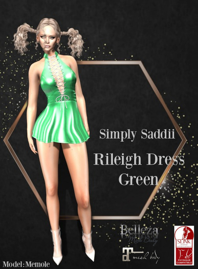Simply Saddii-Rileigh Dress GREEN