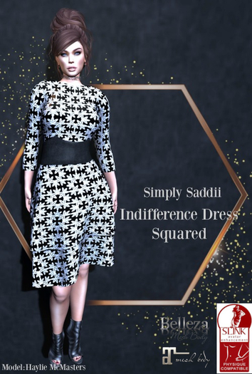 Simply Saddii-Indifference Dress -Squared
