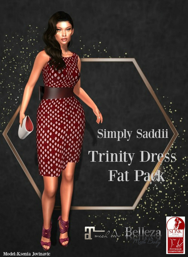 Simply Saddii-Trinity Dress Fat pack