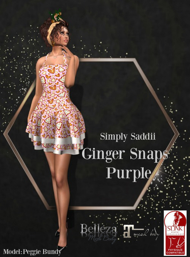 Simply Saddii-Ginger Snaps Purple