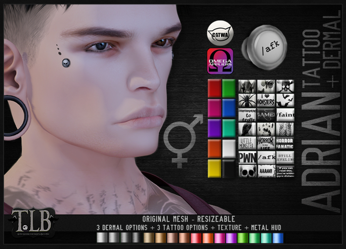 !TLB - Adrian Tattoo + Dermal