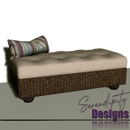 Serendipity Designs - Los Cabos Bench Seat [WEAR ME]