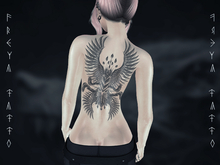 Freya Tattoo BOM - wings bird back