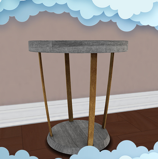 BR Furnishing All Aboard Side Table(Add)