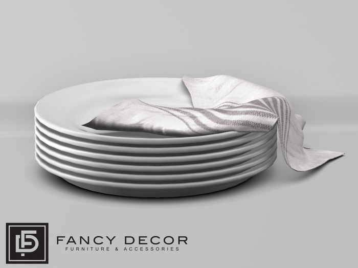Fancy Decor: Lofgren Plates & Napkin