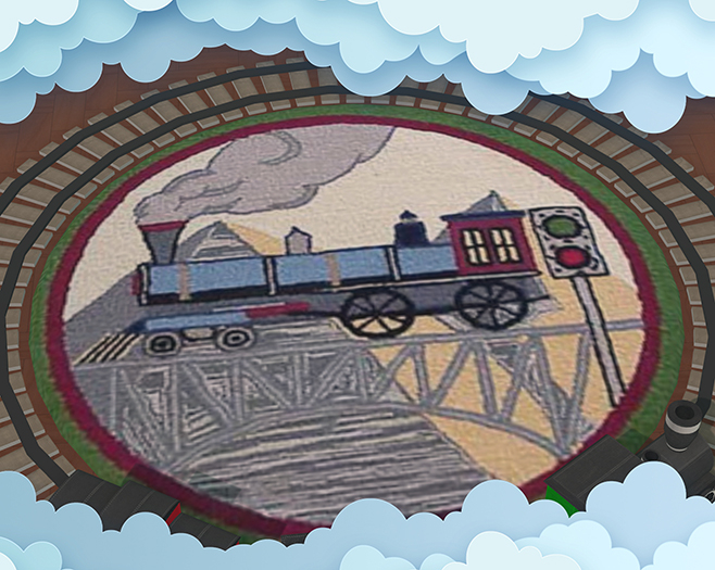 BR Furnishing All Aboard Rug(Add)