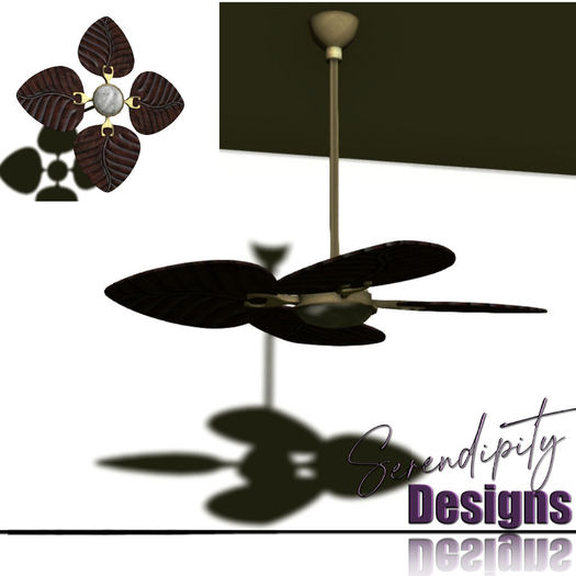 Serendipity Designs - Los Cabos Ceiling Fan [WEAR ME]