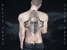 Freya Tattoo BOM - Skull Back Men
