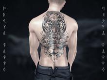 Freya Tattoo BOM - Hell Back Men