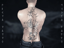 Freya Tattoo BOM - Devil Back Men