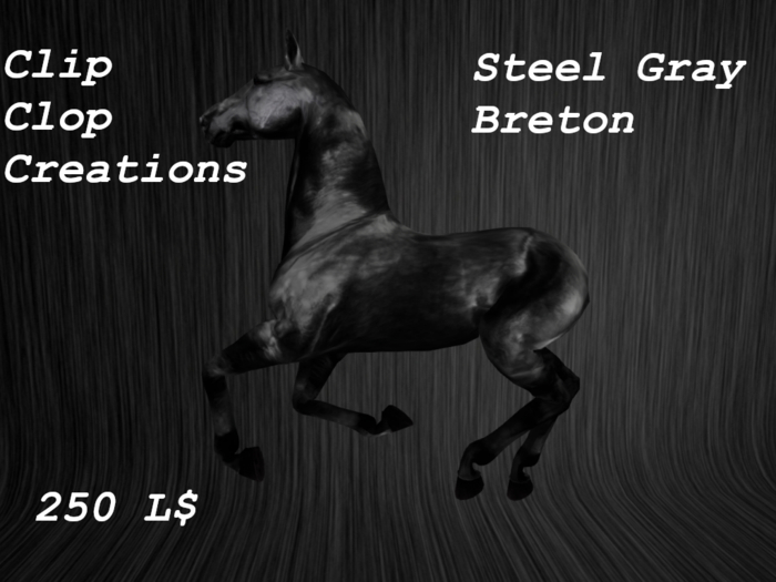 Second Life Marketplace CCC Steel Gray Breton RDR Inspired