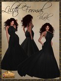 *Goddess* Lilith Formal in Black