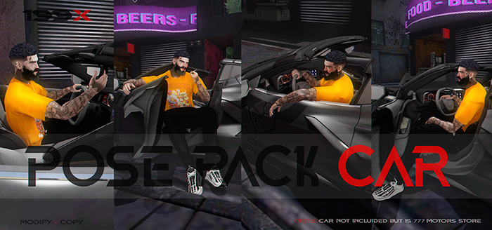 [X] Pose Pack - Car