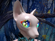 Eyeshadow Rainbow Paint Drip for Sphynx HP