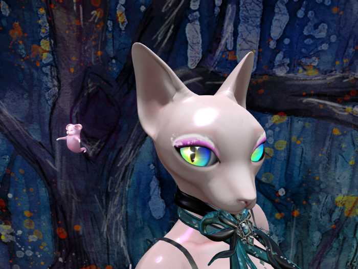 Eyeshadow Pink Sparkle for Sphynx HP