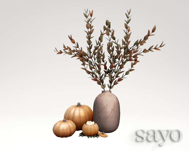 SAYO - Fallen Autumn Set - Foliage Deco