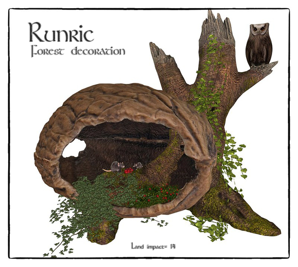 Runric Forest Decoration - Box