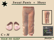 Sweatpants pink + BBY
