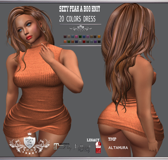 :STLF: SEXY PEAK A BOO KNIT