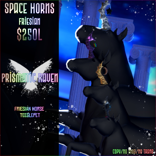 [PR] Space Horns Friesian