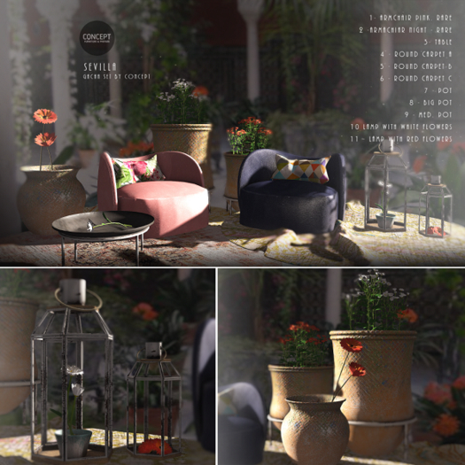CONCEPT} *02. Sevilla. Armchair Night. RARE