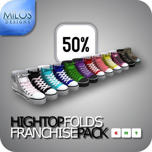 MiLOS Franchise/Affiliate/Vendor Pack 50% - High Top Folds