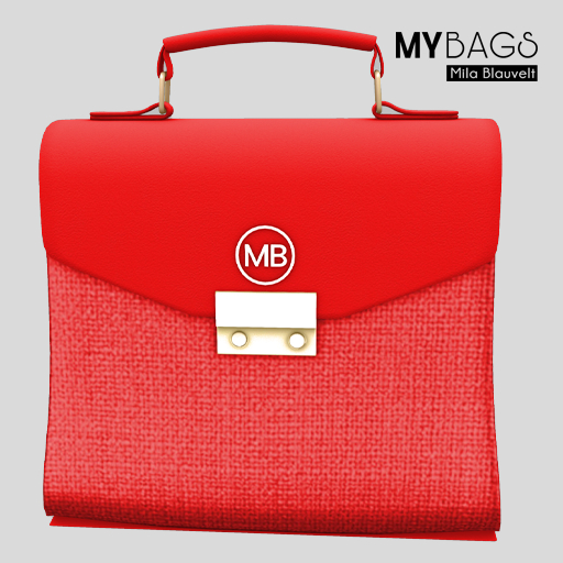 MY BAGS by Mila Blauvelt MY SUNDAY  RED
