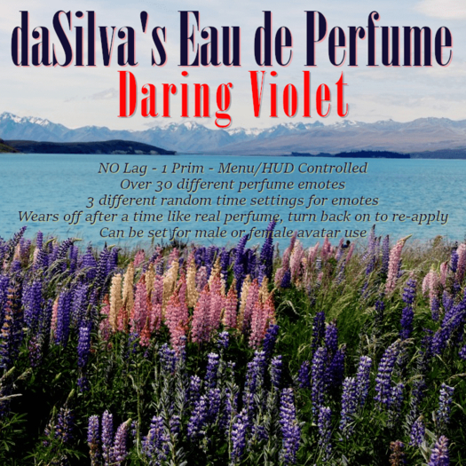 daSilva's 'Daring Violet' Perfume HUD