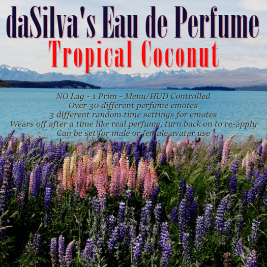 daSilva's 'Tropical Coconut' Perfume HUD