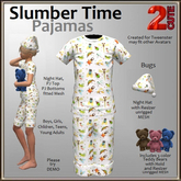 Slumber Time Pajamas [2cute] Bugs