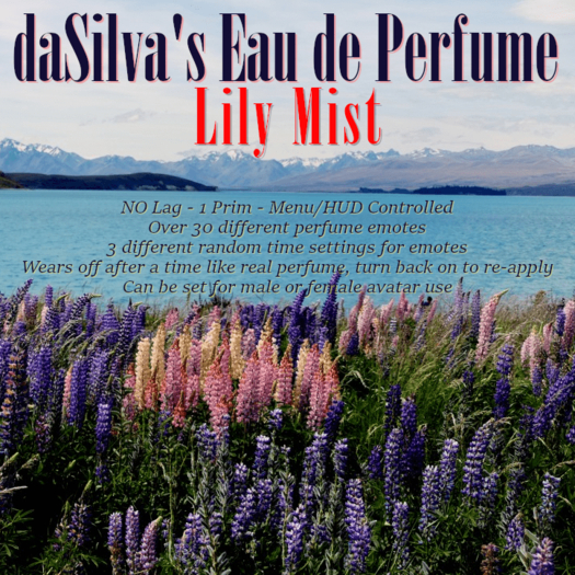 daSilva's 'Lily Mist' Perfume HUD
