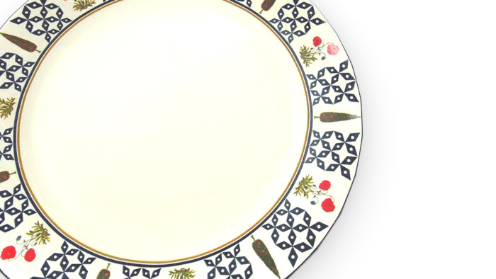 Vintage Dinner Plate