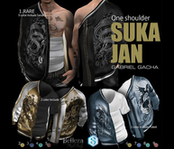 ::GB::One shoulder Sukajan (Signature) A_Green