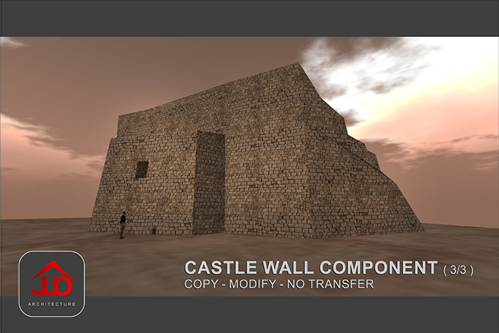 JUO - Castle Wall Component 3/3