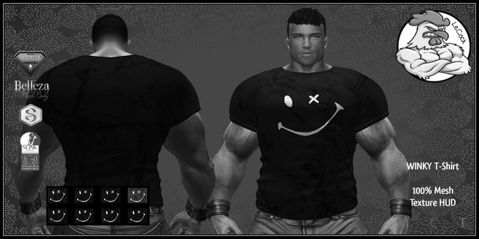 LeCock - WINKY T-Shirt DEMO