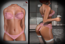 (*<*) 1313 Jacqueline Bra & Panties - Pink