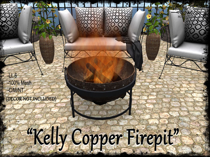 ~PPC~ Kelly Copper Firepit  