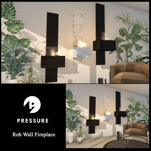 Pressure / Rob Wall Fireplace - Fatpack *Add*