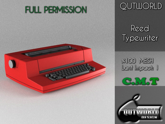 .::QUTWORLD Reed Typewriter::.FP 