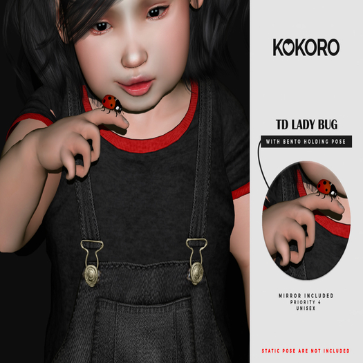 Kokoro - TD Lady Bug Holding