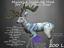 Malorne Inspired Mod for TWI Mesh Deer