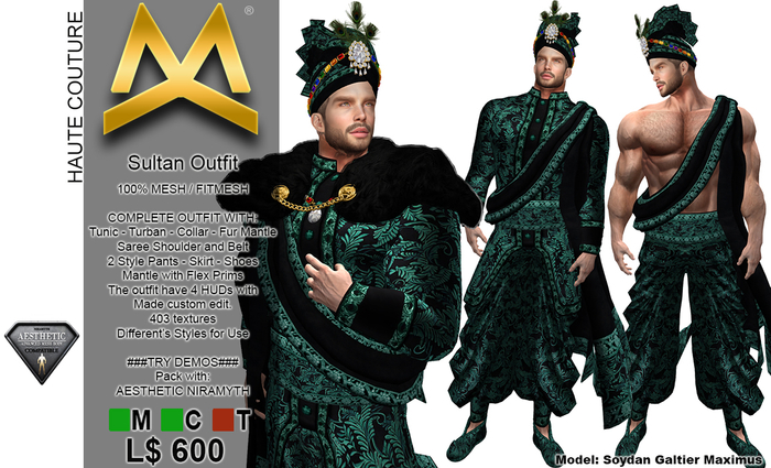 <MK> Sultan Outfit - Aesthetic Niramyth