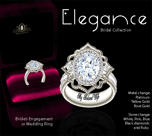 Exquisite Elegance Bride's Ring (box)