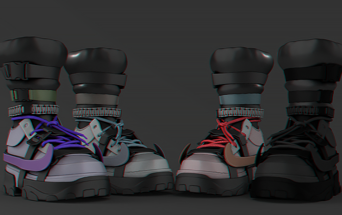 //O. ERMENEGILDO .BOOTS /FATPACK